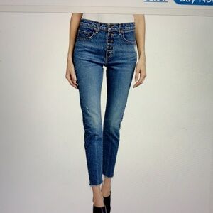 Veronica Beard Faye High Rise Jeans 28